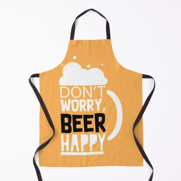 Item preview, Don't Worry, Beer happy! Funny Art Design designed and sold by stillballin.