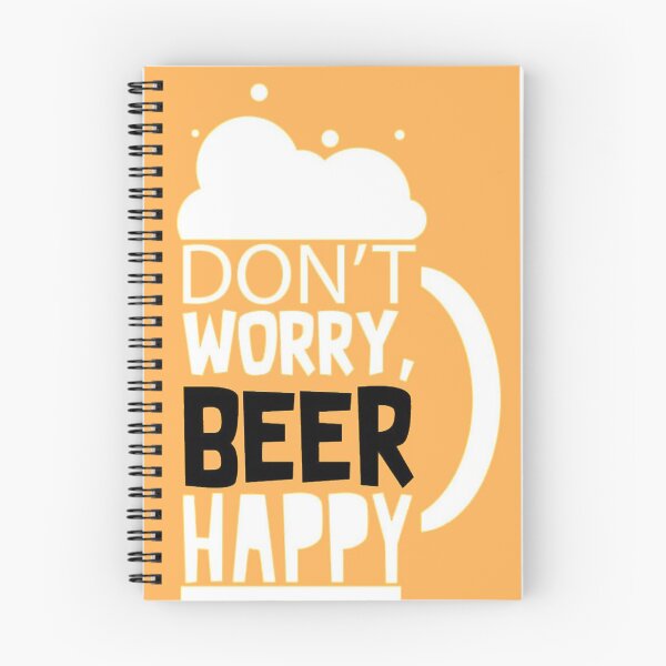 Item preview, Don't Worry, Beer happy! Funny Art Design designed and sold by stillballin.