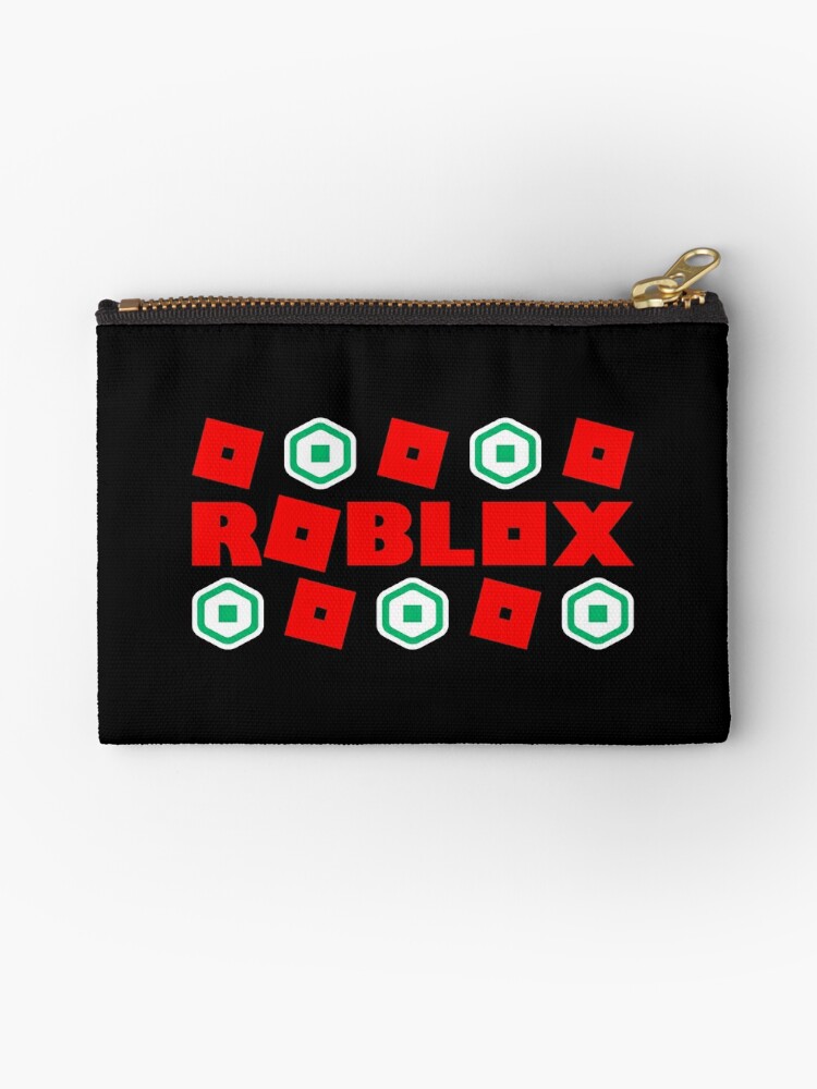 Roblox Got Robux Red Zipper Pouch By T Shirt Designs Redbubble - roblox pouch t shirt