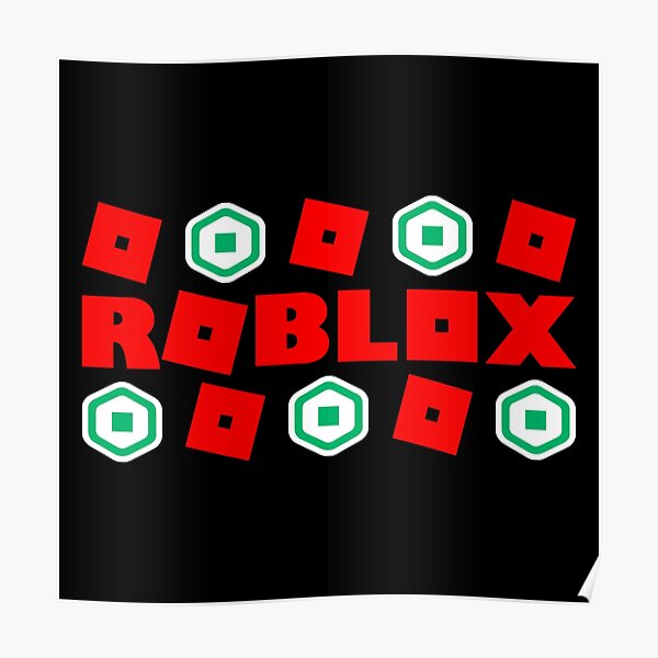 Robux Posters Redbubble - roblox how to get free robux dandtm code