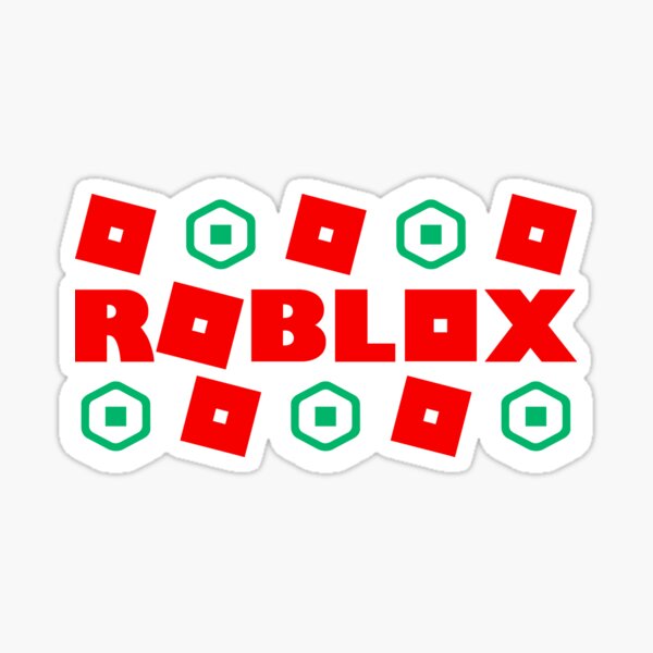 Robux Stickers Redbubble - robux stickers redbubble