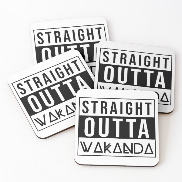 Item preview, straight outta wakanda forever chadwick boseman merch designed and sold by Joni77.