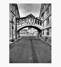 Welcome To Oxford Photographic Print