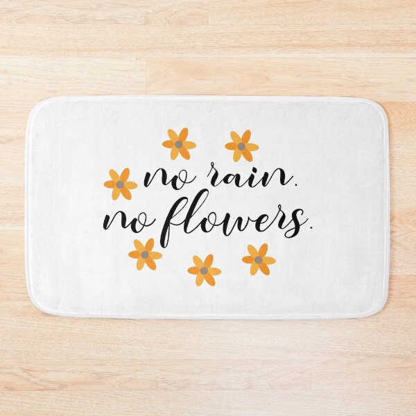 Item preview, No rain no flowers designed and sold by shirtart shop.
