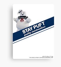 Stay Puft Marshmallow Canvas Print