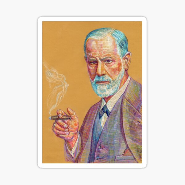 Sigmund Freud Sticker
