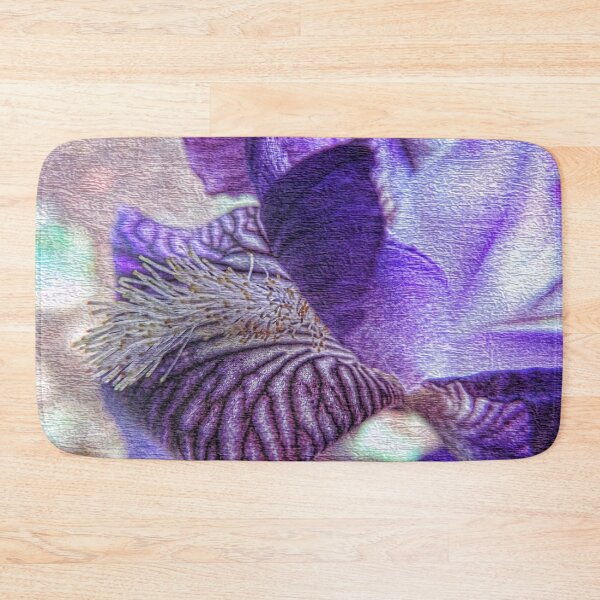 Item preview, Textured Purple Iris designed and sold by Marilyn Harris.