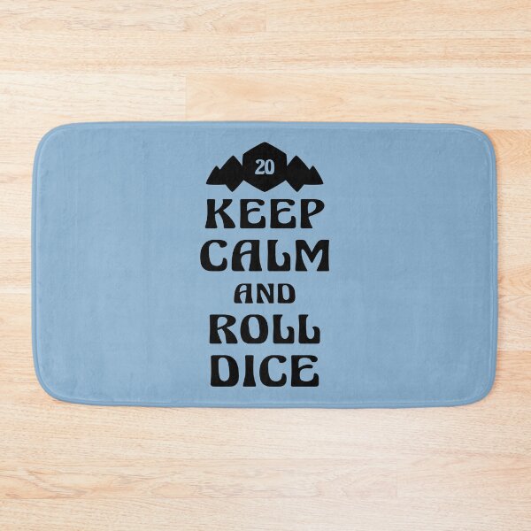Item preview, Keep Calm and Roll Dice designed and sold by WPahat.