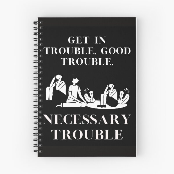 Item preview, get in trouble, good trouble, necessary trouble designed and sold by buzz1days.