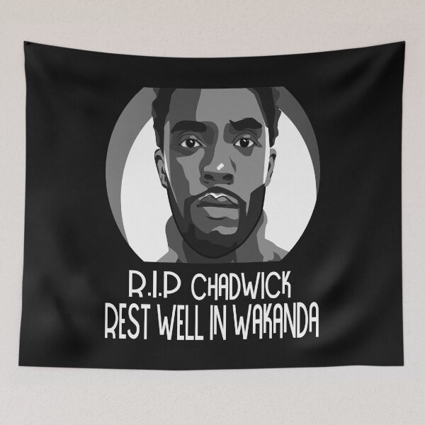 Item preview, RIP Chadwick RIP T'Challa RIP Boseman RIP Chadwick Boseman designed and sold by daybreakagain.