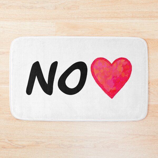 Item preview, No <3 designed and sold by MeichaCreations.