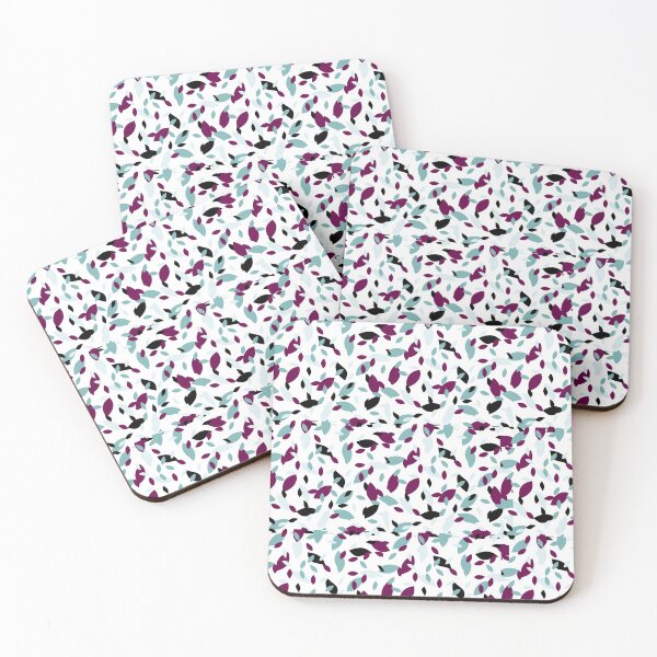 Item preview, Purple black blue atheistic pattern   designed and sold by AGDesignstore.
