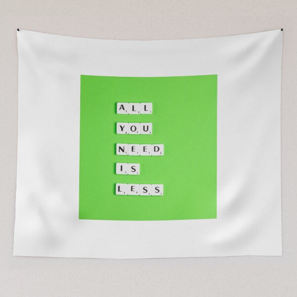 Item preview, All you need is less. designed and sold by Kanchan1987.