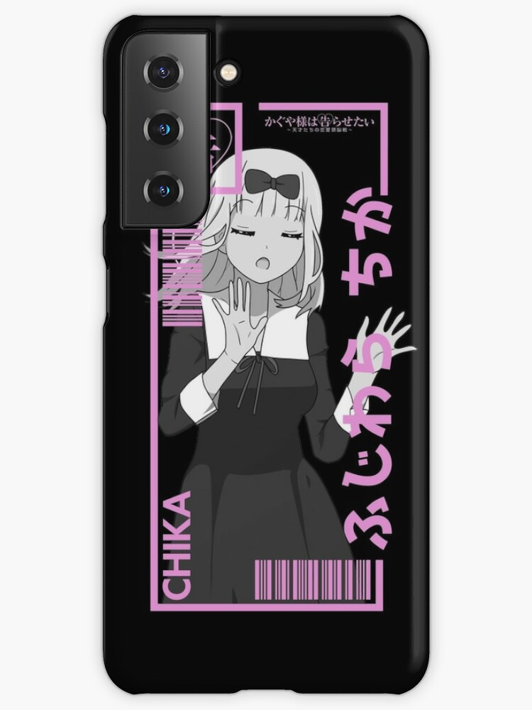 Chika Fujiwara Love is War Typography 3 Samsung Galaxy Phone Case