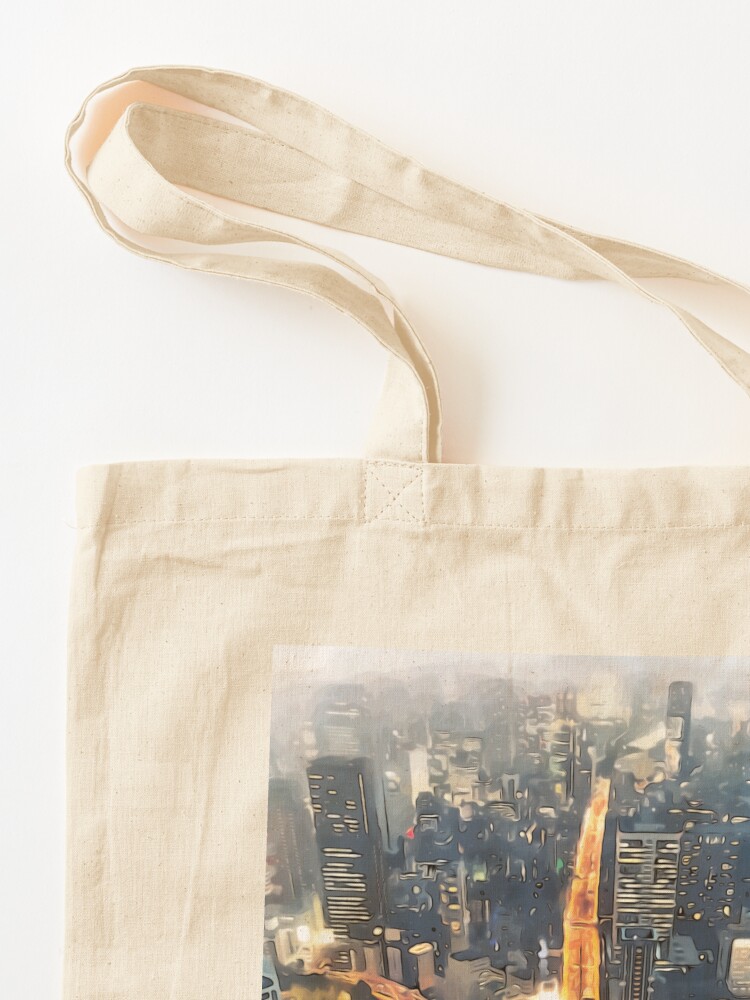 Origami Tote Bag Skyscraper