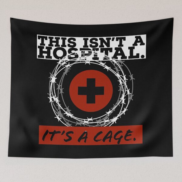 Item preview, This isn't a hospital.Its a Cage - The New Mutants designed and sold by agrawear.