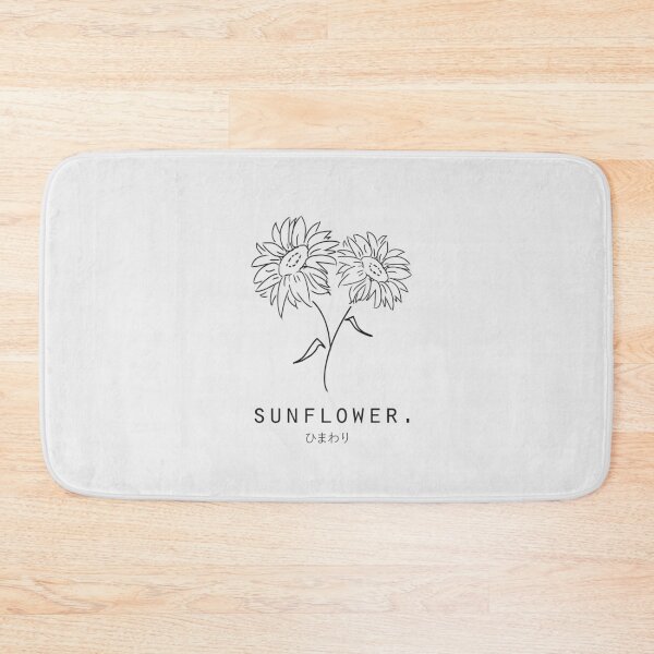 Item preview, Sunflower "Himawari" in Japanese Minimalistic/Simple Art designed and sold by Neroaida.