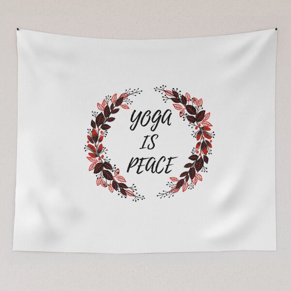 Item preview, yoga is peace. designed and sold by vibrants-Design.