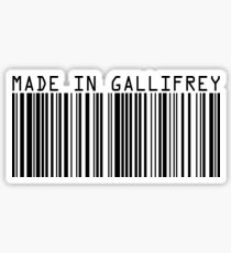 Made In Gallifrey Sticker