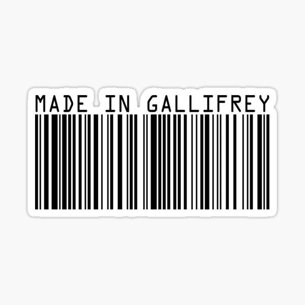 Made In Gallifrey Sticker
