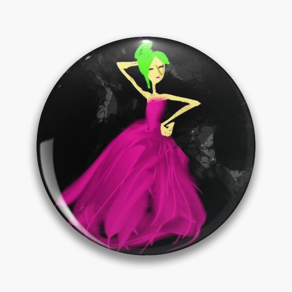 Item preview, Pink Ball Gown Model Design designed and sold by Cat Doss.