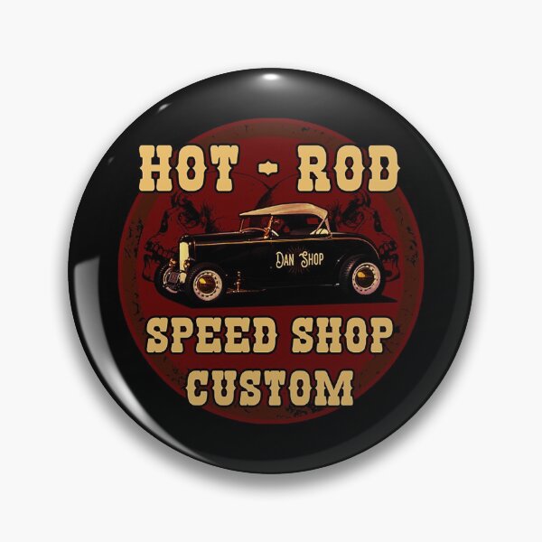 Item preview, Hot Rod Custom Retro Vintage T-Shirt designed and sold by mongem257.