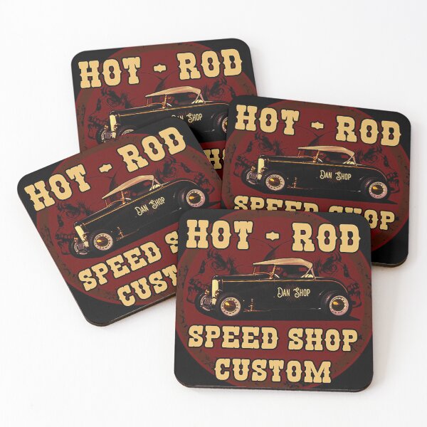 Item preview, Hot Rod Custom Retro Vintage T-Shirt designed and sold by mongem257.