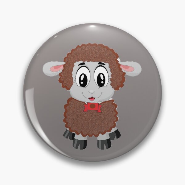 Item preview, Brown Wool Lamb Red Ribbon First Place designed and sold by Hanlar.