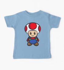 Mario Toad Baby Tee