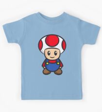 Mario Toad Kids Tee