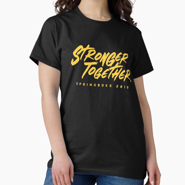 Aperçu de l'œuvre South African Rugby Stronger Together SA Rugby Bokke Springboks Afrique du Sud créée et vendue par OurBestBuys.