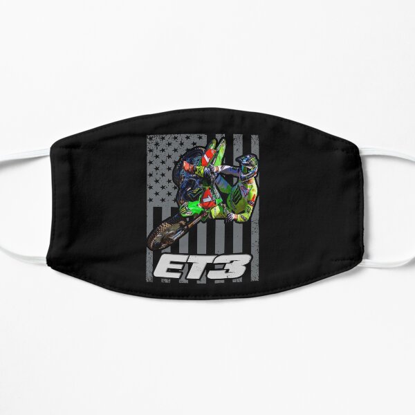 Eli Tomac ET3 American Flag 450 ET1 USA Supercross Champion Flat Mask