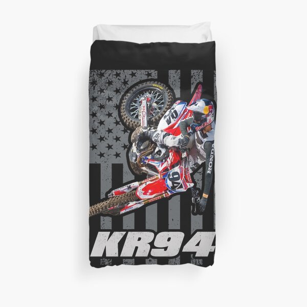 Ken Roczen KR94 American Flag 450 94 USA Supercross Champion Duvet Cover