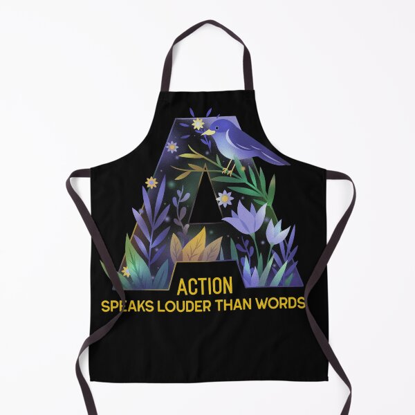 Item preview, Action speaks louder than Words designed and sold by TeeZoneZtore.