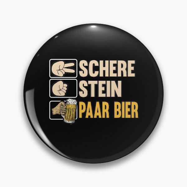 Item preview, Schere Stein paar Bier Pils Saufen Geschenkidee designed and sold by redshirtz.
