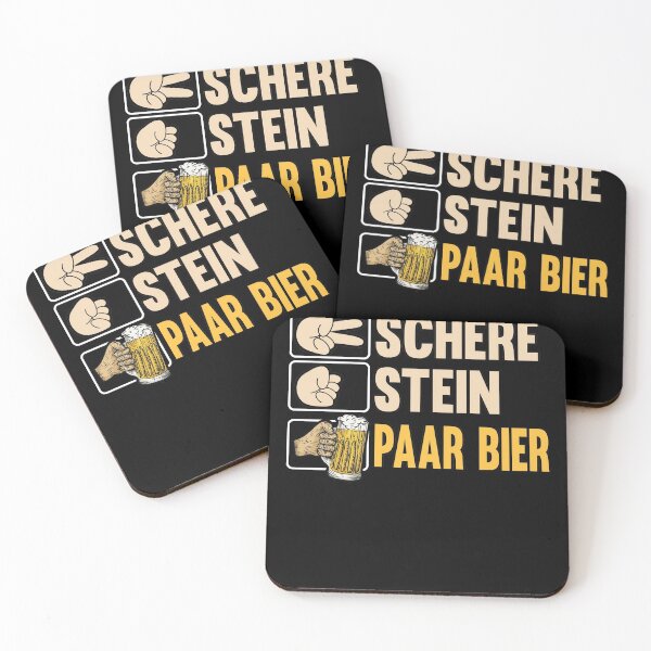 Item preview, Schere Stein paar Bier Pils Saufen Geschenkidee designed and sold by redshirtz.