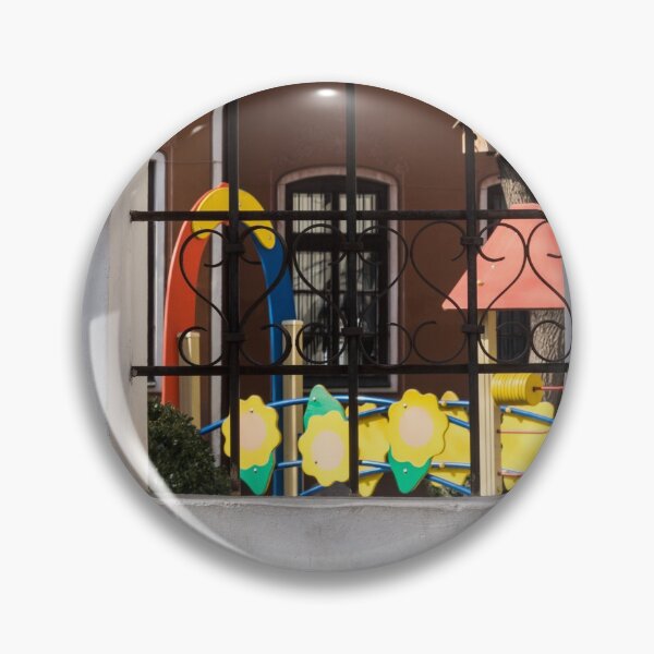 Item preview, Little Cricket Kindergarten - Peeking Through the Garden Fence Window designed and sold by Georgia Mizuleva.