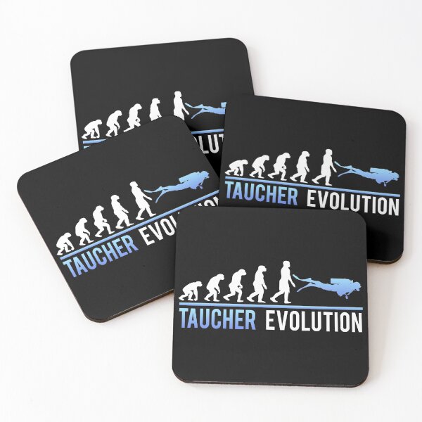 Aperçu de l'œuvre Idée cadeau Divers Underwater Evolution Divers créée et vendue par redshirtz.