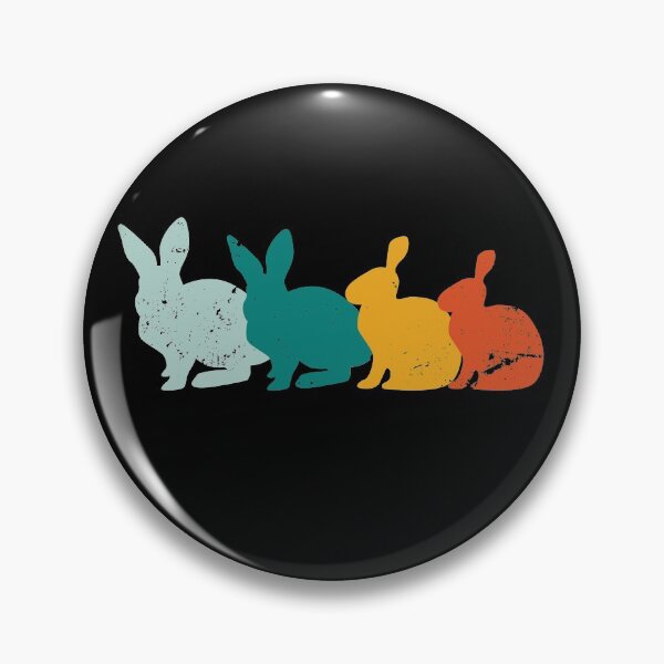 Artikelvorschau, Retro Rabbit entworfen und verkauft von bestshirtdesign.