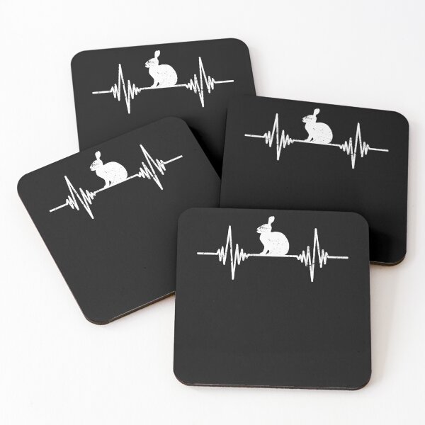 Item preview, Heartbeat Rabbit designed and sold by bestshirtdesign.