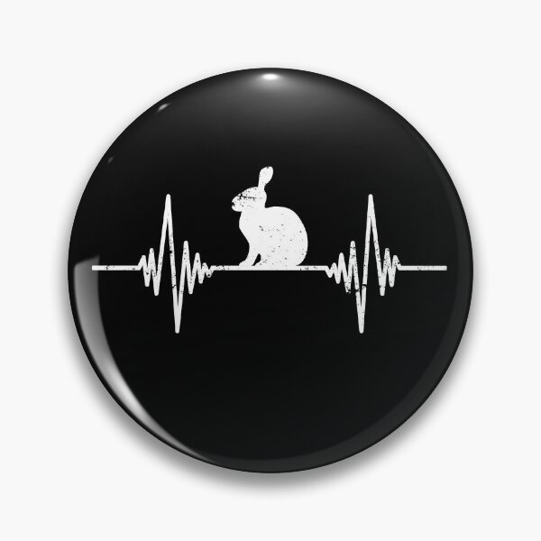Artikelvorschau, Heartbeat Rabbit entworfen und verkauft von bestshirtdesign.