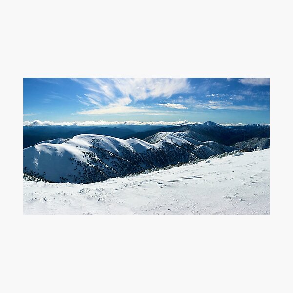 Item preview, The Razorback to Mt Feathertop, Mt Hotham designed and sold by ajdesignsau.
