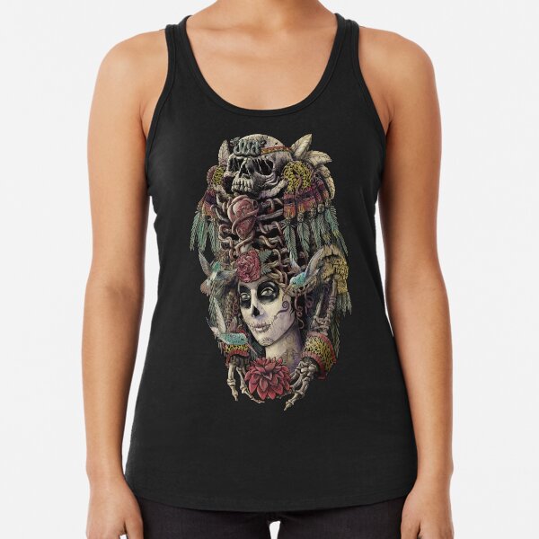 Day of the Dead (Ancient Guardians) Racerback Tank Top