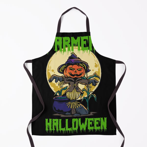 Item preview, Scarecrow Farmer Halloween with Pumpkin Head Gift designed and sold by Rzelemenz.