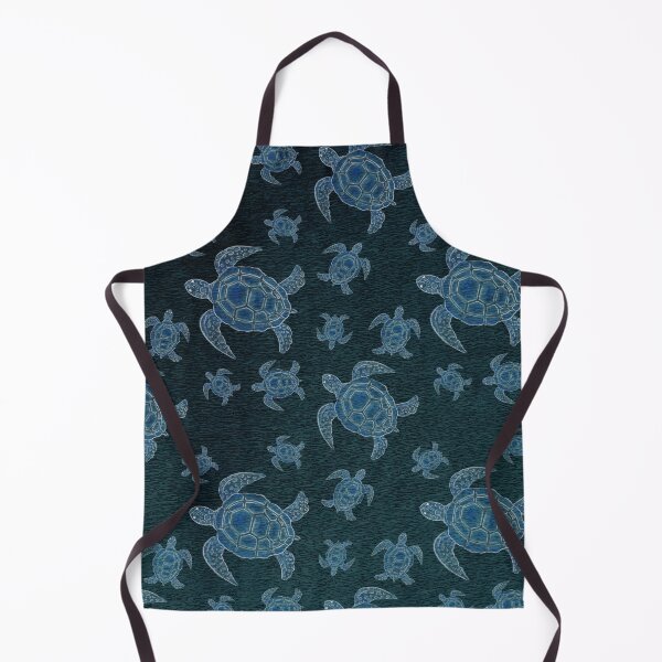Item preview, Deep Blue Ocean ~ Sea Turtle Pattern designed and sold by SoccaTamam.