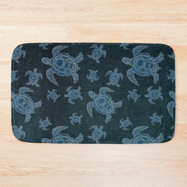 Item preview, Deep Blue Ocean ~ Sea Turtle Pattern designed and sold by SoccaTamam.