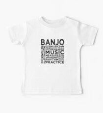 Banjo Typography Baby Tee