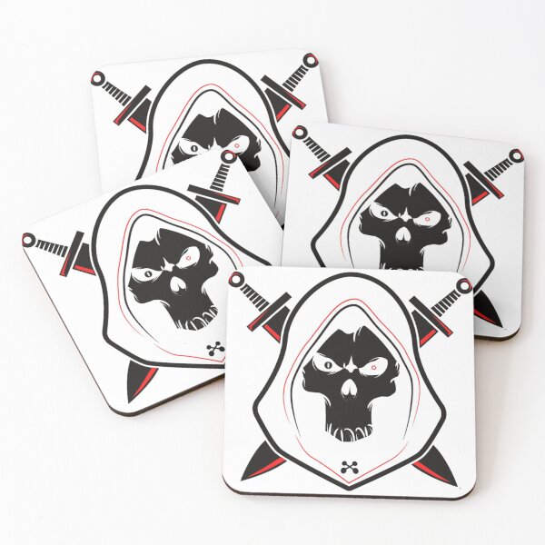 Item preview, Black-Red Skull designed and sold by technohack.