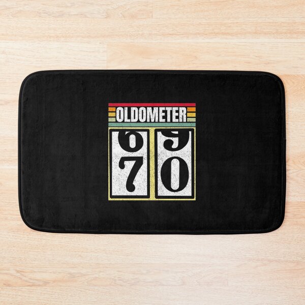 Item preview, Oldometer 69 70 Funny 70th Birthday Retro Age 40 Gift designed and sold by haselshirt.
