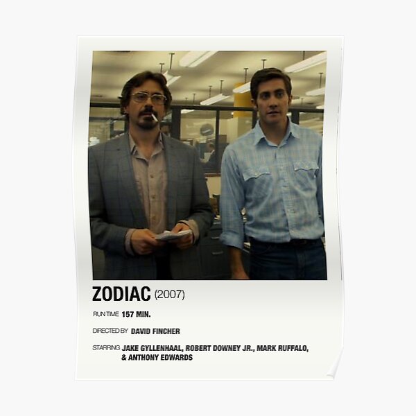 Zodiac Movie Posters Redbubble